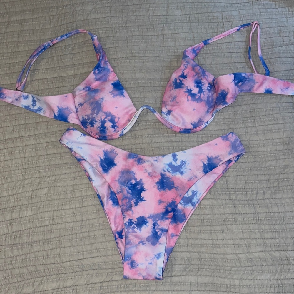 Tie dye bikini